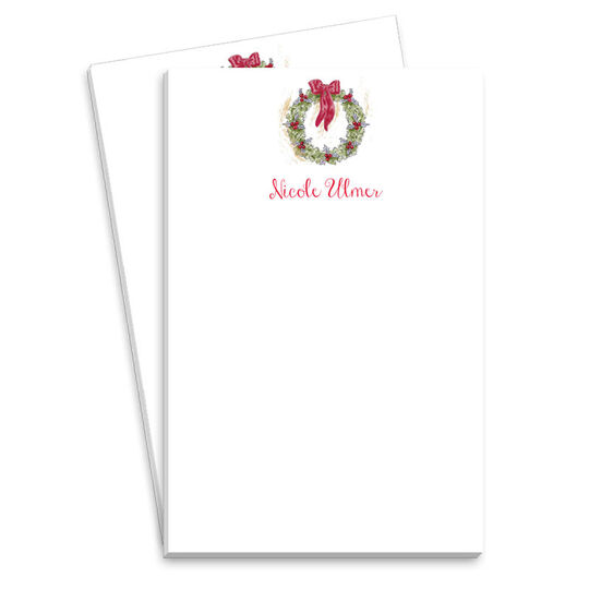 Winter Wreath Notepads